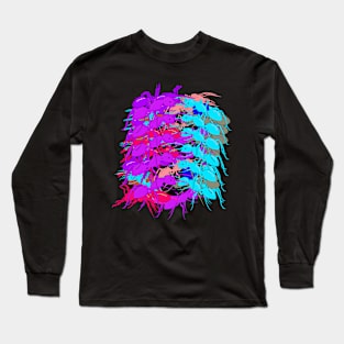 Colorful Ants Long Sleeve T-Shirt